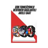 Akıllı Saat 1.5 Inç Amoled Ekran Çift Kordonlu Gps Nfc Uyumlu