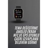 Akıllı Saat 2.02 Inch Nabız Ölçer Arama Konuşma Müzik Dinleme - Çok Renkli