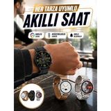 Akıllı Saat 5.0 Bluetooth Bağlantılı Sağlık Ve Uyku Takibi Sosyal Medya Girişli Yeni Nesil