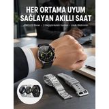 Akıllı Saat Adımsayar Nabız Ölçer Titreşim Özellikli Çağrı Cevaplama Sosyal Medya Yeni Ne - Renkli - Standart