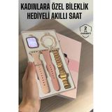 Akıllı Saat Adımsayar, Nabız Takibi Gps Destekli Kadınlara Özel