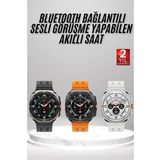 Akıllı Saat Amoled Ekran Bluetooth Bağlantılı Sağlık Takibi GPS Uyumlu