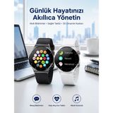 Akıllı Saat Amoled Ekran Bluetooth Bağlantılı Sesli Görüşme Nabız Ölçer Midastech - Renkli - Standart - 1