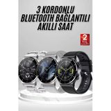Akıllı Saat Amoled Ekran Bluetooth Bağlantılı Sesli Görüşme Nabız Ölçer Mir65666441