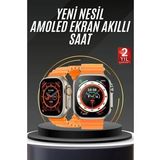 Akıllı Saat Android ve İOS Uyumlu 49 MM NFC Özelliği GPS Takibi