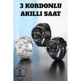 Akıllı Saat Arama Cevaplayan Titreşim Özelliğiyle Bildirim Görebilen - Lisinya