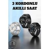 Akıllı Saat Arama Cevaplayan Titreşim Özelliğiyle Bildirim Görebilen
