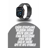 Akıllı Saat Arama Konuşma Gps Ve Nfc Özelliği 3 Kordonlu Amoled Ekran Mir11739185