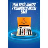 Akıllı Saat Çağrı Cevaplayabilen Unısex 7 Kordonlu Müzik Dinleme