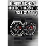 Akıllı Saat Dokunmatik Ekran Sesli Görüşme ve Bildirim Görme Sağlık Takibi - Çok Renkli - Standart