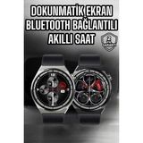 Akıllı Saat Dokunmatik Ekran Sesli Görüşme ve Bildirim Görme Sağlık Takibi - Renkli