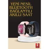 Akıllı Saat Ios Andorid Destekli Titreşimli Gps Özelliği Bildirim Özelliği Nemere - Renkli - Standart - 1