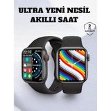 Akıllı Saat Ios ve Android ile Uyumlu Şık ve Çok Fonksiyonlu - Standart - Dijital
