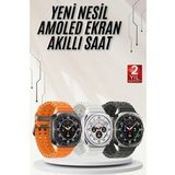 Akıllı Saat Müzik Dinleme Nabız Ölçer NFC ve GPS Uyumlu Sesli Asistan