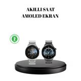 Akıllı Saat Nfc – Bluetooth Arama Ve Kablosuz Şarj Özellikli Mir10712534