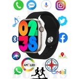 Akıllı Saat Redmi Note 7 Uyumlu Watch 9 PRO Konuşma Özellikli AMOLED EKRAN 45MM