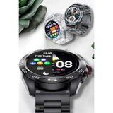 Akıllı Saat Sağlık ve Fitness Takibi Bluetooth Bağlantılı Dokunmatik Ekran - 35 - 48 mm - 1 - 01P-Pembe