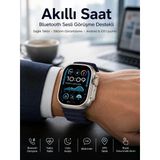Akıllı Saat Sesli Görüşme Titreşimli Gps Bağlantısı Müzik Dinleme Sosyal Medya Bildirimleri Yeni Nesil - Lisinya