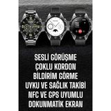 Akıllı Saat Titreşimli Pusula Nabız ve Tansiyon Ölçer Nfc Uyumlu Midastech - 1 - Renkli