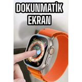 Akıllı Saat Uyku Spor Takibi Yeni Nesil Bluetooth Bağlantılı Amoled Ekran