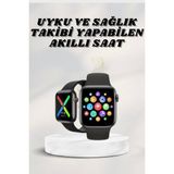 Akıllı Saat Wireless Şarj Yüksek Çözünürlüklü Müzik Dinleme Sesli Cevaplama - Çok Renkli - Standart