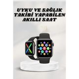 Akıllı Saat Wireless Şarj Yüksek Çözünürlüklü Müzik Dinleme Sesli Cevaplama - Renkli
