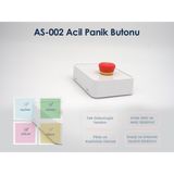 Akıllı Şehir Iot Acil Panik Butonu - Yaşlı Hasta Acil Yardım Butonu - Wi-Fi Sms ve Mail Bildirimli - Kesintisiz Enerji Takibi