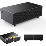 Akıllı Sehpa & Buzdolabı / Smart Coffee Table (Siyah)