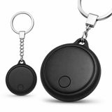Akıllı Takip Cihazı Apple Find My ile Uyumlu, Anahtarlık Tasarımlı, Siyah, iOS Destekli Bluetooth Tag