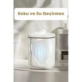 Akıllı Teknolojik Sensörlü Çöp Kovası Işık Antibakteriyel Koku Geçirmez Mutfak Banyo Wc Ofis 20L Uv