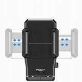 Akıllı Telefon için Rock Bisiklet Tutacağı Siyah Plastik ve Metal Akıllı Telefonlarla Uyumlu 48 mm ila 94 mm genişliğinde Bisiklet, Scooter ve Scooterlarla Uyumlu