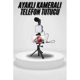 Akıllı Telefon Vlog Kiti Tripod Mini Mikrofonlu Telefon Tutucu P121406s6636