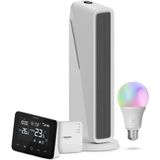 Akıllı Turbo Fanlı Isıtıcı Iç Mekan Wi-Fi Isıtma Cihazı Mobil Uygulama Denetimli Ultra Ses - 1 W