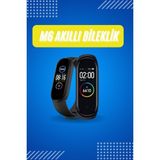Akıllı Uyumlu Bileklik M6 Adımsayar Spor Modları Çağrı Görme Türkçe Menü - 01P-Pembe