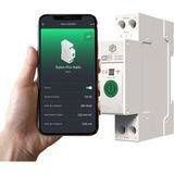 Akıllı Wi-Fi 63A Sigorta - Akım ve Gerilim Koruma Rölesi - 88x38x26 mm