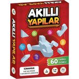 Akıllı Yapılar Zeka Oyunu, 3 Boyutlu Tangram, 3D Yapılar - Pembe