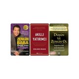 Akıllı Yatırımcı Zengin Baba Yoksul Baba Düşün Zengin Ol / 3 Kitap Set