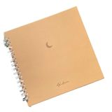 AKILLICA 15x15 cm Kare Sarı Çizgisiz Spiralli Defter