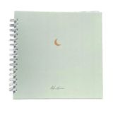 AKILLICA 15x15 cm Kare Yeşil Defter Çizgisiz Spiralli Defter