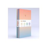 AKILLICA 4'lü Soft Gradient Serisi 11.5x16 cm Defter