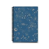 AKILLICA 64 Yaprak Çizgili Karton Kapak 13.5x19.5 cm Spiralli Defter