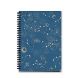 AKILLICA Çizgili Karton Kapak 10x14 cm 64 Yaprak Spiralli Defter