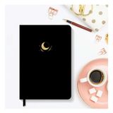 AKILLICA Sert Kapak 13.5x20 cm Hardcover Black Noktalı Defter