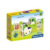 Akıllıelma-Kızılkaya Manyetik 4pcs Zeka Küpü KZL-HD344A