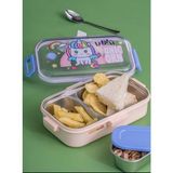 Akıllıelma-Lunch Box Beslenme Kabı Çelik Ithal Enjoy Krem K.2537 92553
