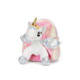 Akıllıelma-Taros Kabartmalı Peluş Sırt Çantası Pembe Unıck Color Unıcorn Orta Boy 7698