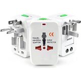 Akım Korumalı Universal Fiş Çoklu Priz Cv640 Priz Çevirici Dönüştürücü Kompakt Tasarım Amerikan Fişi, İngiliz, Türkiye 125V - 250V 13A