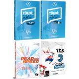 Akın Dil Eğitim 2023 Akın Dil Yökdil Sağlık Özgün Sorular + Kelime Okuma Kitabı + Read For Speed 2 + 3 Yds + 2 Yds