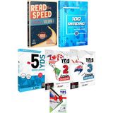 Akın Dil Eğitim Akın Dil 2023 Akın Dil Read For Speed 1+Akın Dil 100 Reading+Panem YDS 5+2+3 Deneme+Tg