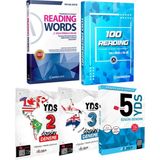 Akın Dil Eğitim Akın Dil Eğitim Reading Words + 100 Reading + Panem YDS 2-3-5 Deneme